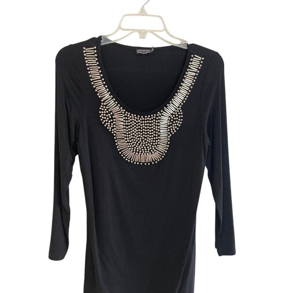 Jewels & Gems Silver Beading Necklace Top Size Large - Picture 2 of 4